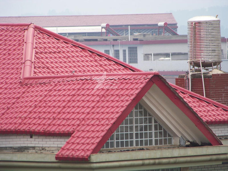 新型屋面建材信阳合成树脂瓦，传统建筑用瓦的传承替代建筑材料
